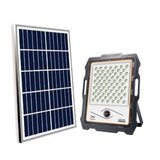 PROIECTOR LED 100 W CU PANOU SOLAR, CARD DE MEMORIE SI CAMERA DE SUPRAVEGHERE